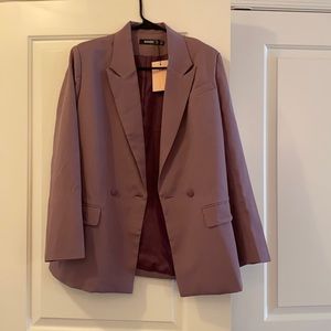 Misguided lilac pant suit